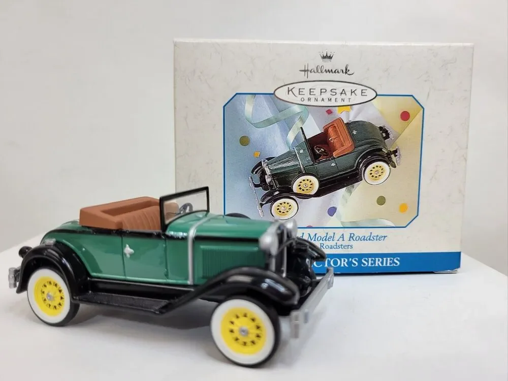 1931 Ford Model A Roadster 'Vintage Roadsters' Series # 1 Hallmark 1998 Ornament